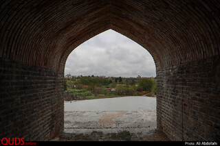 سرریز شدن آب سد گلستان