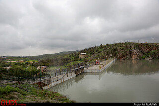 سرریز شدن آب سد گلستان