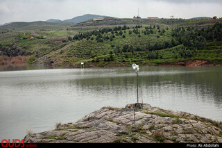 سرریز شدن آب سد گلستان