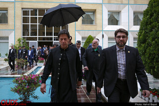 تشرف نخست وزیر پاکستان به حرم مطهر رضوی ودیدار با تولیت آستان قدس