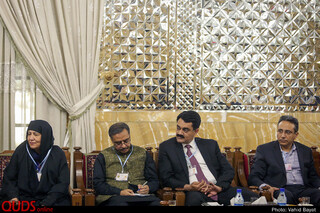 تشرف نخست وزیر پاکستان به حرم مطهر رضوی ودیدار با تولیت آستان قدس