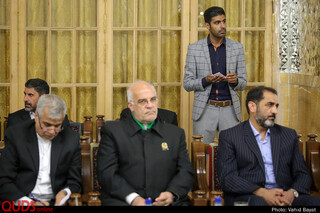 تشرف نخست وزیر پاکستان به حرم مطهر رضوی ودیدار با تولیت آستان قدس