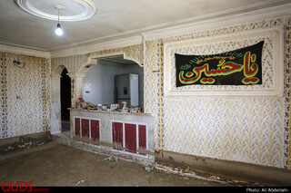 خسارات سیل در روستای چاله زرد سرخس