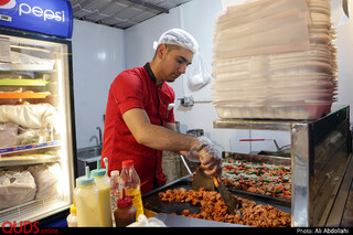 خیابان غذا مشهد