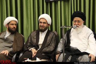 مراسم تکریم ومعارفه مدیر نمایندگی شورای سیاستگذاری ائمه جمعه خراسان رضوی