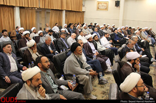 مراسم تکریم ومعارفه مدیر نمایندگی شورای سیاستگذاری ائمه جمعه خراسان رضوی