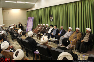 مراسم تکریم ومعارفه مدیر نمایندگی شورای سیاستگذاری ائمه جمعه خراسان رضوی
