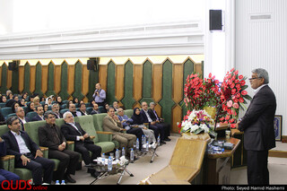 مراسم معارفه ریاست سازمان صنعت ومعدن وتجارت خراسان رضوی