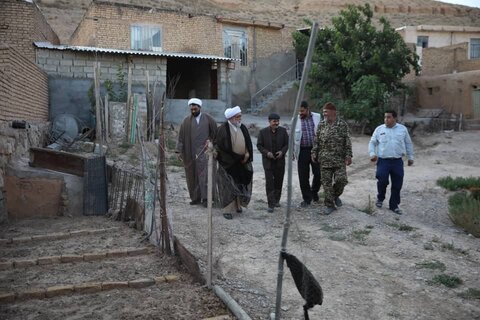 حضور تولیت آستان قدس در روستای محروم گوجگی خراسان رضوی تولیت