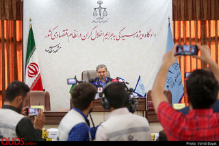 مراسم اعلام حکم مجازات متهمان شرکت پدیده شاندیز