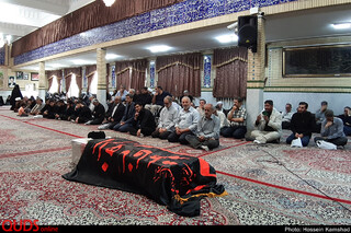 تشییع پیکر جانباز شهید کاشف الحسینی