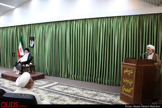 دیدار مدیران امورمساجدخراسان با آیت الله علم الهدی امام جمعه مشهد