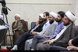 دیدار مدیران امورمساجدخراسان با آیت الله علم الهدی امام جمعه مشهد