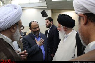 دیدار مدیران امورمساجدخراسان با آیت الله علم الهدی امام جمعه مشهد