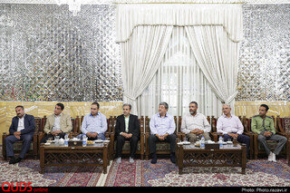 دیدار جمعی از امانتداران حوزه حمل و نقل مشهد با تولیت آستان قدس رضوی