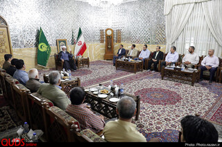 دیدار جمعی از امانتداران حوزه حمل و نقل مشهد با تولیت آستان قدس رضوی