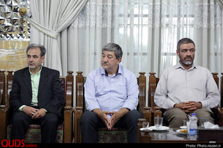 دیدار جمعی از امانتداران حوزه حمل و نقل مشهد با تولیت آستان قدس رضوی
