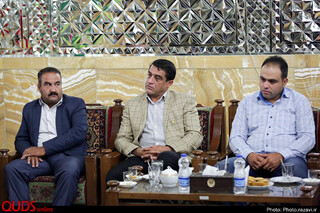 دیدار جمعی از امانتداران حوزه حمل و نقل مشهد با تولیت آستان قدس رضوی