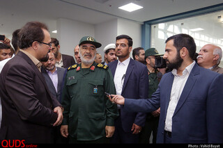 مراسم بهره برداری از چند طرح خدماتی در حاشیه شهر مشهد
