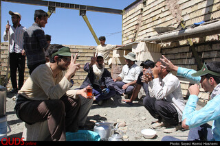 گزارشی از اردوهای جهادی؛ بازسازی روستاهای سیل زده خراسان رضوی