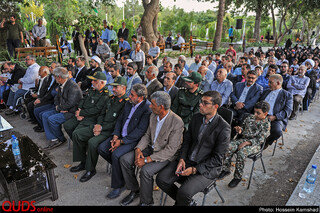 رونمایی از المان شهید کاوه