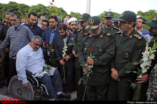 رونمایی از المان شهید کاوه