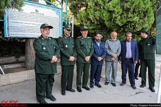 رونمایی از المان شهید کاوه