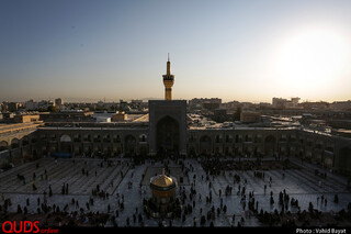 آیین سنتی صلا در حرم مطهر رضوی