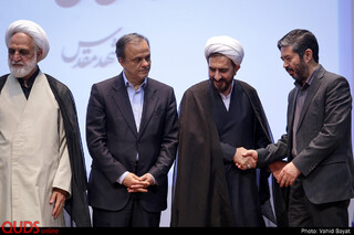 مراسم تکریم و معارفه رئیس دادگستری خراسان رضوی