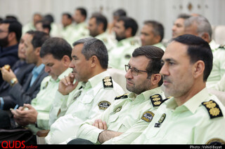 مراسم تودیع و معارفه فرمانده انتظامی مشهد مقدس