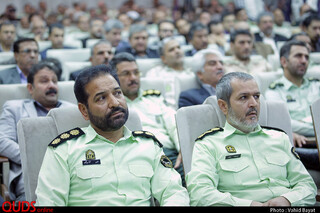 مراسم تودیع و معارفه فرمانده انتظامی مشهد مقدس