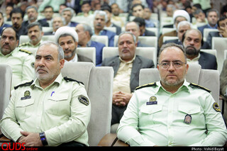 مراسم تودیع و معارفه فرمانده انتظامی مشهد مقدس