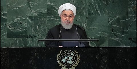روحانی در سازمان ملل: پاسخ ما به مذاکره تحت تحریم «نه» خواهد بود روحانی در سازمان ملل