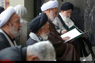 مراسم بزرگداشت سالگرد شهید هاشمی نژاد در حرم مطهر رضوی