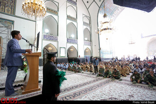 مراسم بزرگداشت سالگرد شهید هاشمی نژاد در حرم مطهر رضوی