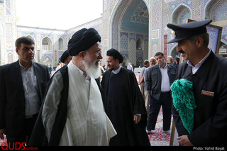 مراسم بزرگداشت سالگرد شهید هاشمی نژاد در حرم مطهر رضوی