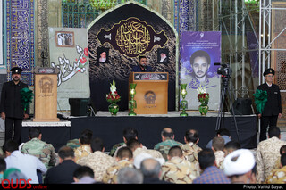 مراسم بزرگداشت سالگرد شهید هاشمی نژاد در حرم مطهر رضوی