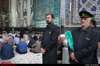 مراسم بزرگداشت سالگرد شهید هاشمی نژاد در حرم مطهر رضوی