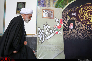 مراسم بزرگداشت سالگرد شهید هاشمی نژاد در حرم مطهر رضوی