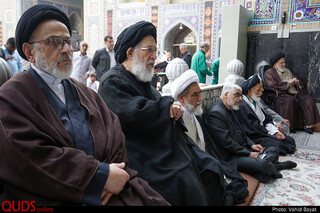 مراسم بزرگداشت سالگرد شهید هاشمی نژاد در حرم مطهر رضوی