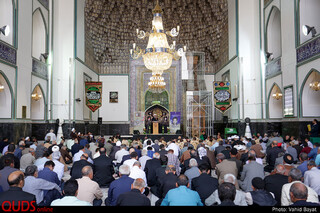 مراسم بزرگداشت سالگرد شهید هاشمی نژاد در حرم مطهر رضوی