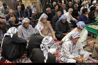 افتتاحیه همایش ملی تجلیل از سالمندان کمیته امداد درحرم مطهررضوی
