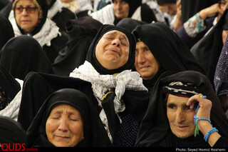 افتتاحیه همایش ملی تجلیل از سالمندان کمیته امداد درحرم مطهررضوی