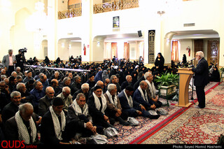 افتتاحیه همایش ملی تجلیل از سالمندان کمیته امداد درحرم مطهررضوی