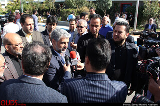 بدرقه کاروان بیمارستان سیاررضوی به اربعین حسینی