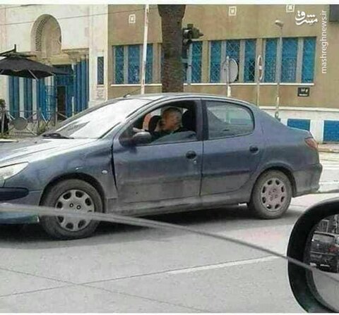 خودرو شخصی رئیس جمهوری که حقوقدان است +عکس خودرو رییس جمهور تونس
