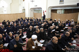 مجلس بزرگداشت علامه سیدجعفرمرتضی عاملی در حرم مطهر رضوی