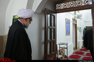 حضور تولیت آستان قدس رضوی در مراسم گرامیداشت سالروز ورود امام رضا علیه السلام به ابرکوه - استان یزد