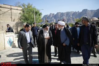 حضور تولیت آستان قدس رضوی در مراسم گرامیداشت سالروز ورود امام رضا علیه السلام به ابرکوه - استان یزد