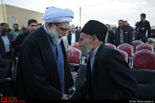 حضور تولیت آستان قدس رضوی در مراسم گرامیداشت سالروز ورود امام رضا علیه السلام به ابرکوه - استان یزد